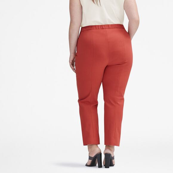 MM Lafleur The Oshima Pants Plus Size 2X Red Chili Flake Dressy Pull On Trousers - Picture 2 of 10